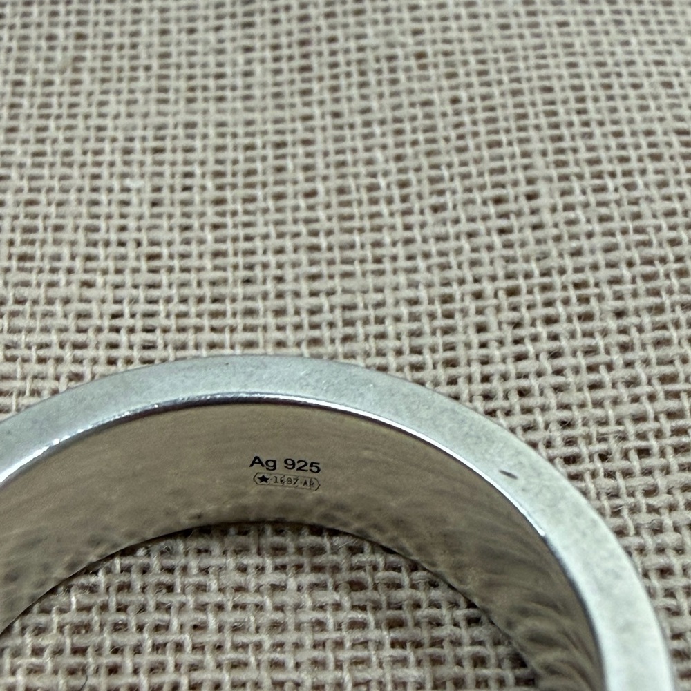 Gucci Interlocking G Silver Ring - image 7